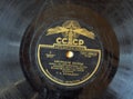 Vintage Soviet vinyl disc 1960-th