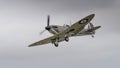 Vintage Spitfire fighter aircraft