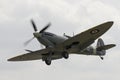 Vintage Spitfire fighter