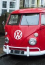 Vintage split windscreen VW camper van. 2