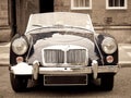 A vintage sport car Royalty Free Stock Photo