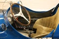 Vintage sport car detail