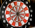 Vintage Sportcraft Dart Board with Lots of Holes