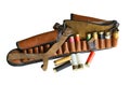 Vintage sporting cartridge belt Royalty Free Stock Photo