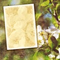 Vintage spring background