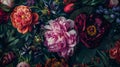 Vintage spring flowers Royalty Free Stock Photo