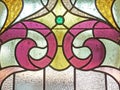 Vintage stained glass background