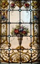 Vintage stained glass