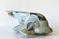 Vintage Star Wars 1981 Toy SLAVE I, Boba Fett's Spaceship vehicle from Kenner. Royalty Free Stock Photo