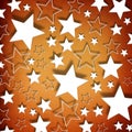 Vintage stars background Royalty Free Stock Photo