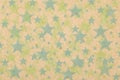 Vintage stars on paperbox background