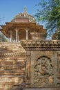 Vintage statue of Saraswati at Cenotaphs or Chattris in Kesar Bagh