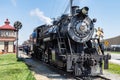 Vintage Steam Locomotive in Strasburg PA