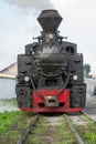 Vintage steam train locomotive Royalty Free Stock Photo