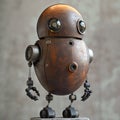 Vintage Steampunk Inspired Robot Model