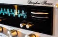 Vintage Stereo Receiver - Gyro Dial Royalty Free Stock Photo