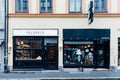 Vintage stores in Grunerlokka, a trendy hipster neighborhood in central Oslo. Pelspels and Inventarium storefronts