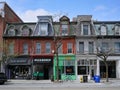 Vintage stores in older neighborhood of Toronto