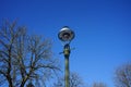 Vintage street lamp in Berlin. Marzahn-Hellersdorf Berlin Germany