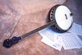 Vintage Strummer Banjo Royalty Free Stock Photo