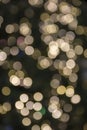 Vintage style abstract blur bokeh light. Defocused background. Royalty Free Stock Photo