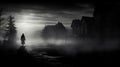 Grimms Home Ghost Town Hd Wallpaper - Dark And Mysterious