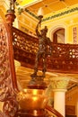 Vintage style entrance statue of the palace of bangalore.