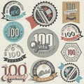 Vintage style One Hundred anniversary collection.