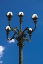 Vintage style ornate lantern or street light