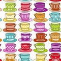 Vintage style Teacup Background