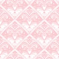 Vintage style vector abstract seamless pattern.