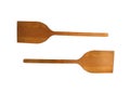 Vintage style wooden butter making paddles
