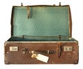 Vintage Suitcase, Open Royalty Free Stock Photo