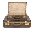 Vintage suitcase, retro luggage or baggage Royalty Free Stock Photo