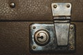 Vintage suitcases. classic luggage. old baggage. retro background Royalty Free Stock Photo
