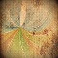 Vintage Sunbeams Abstract Background
