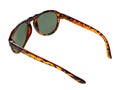 Sunglasses back view, vintage, leopard skin