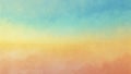 Vintage Sunset Gradient Texture with Warm Tones of Blue, Yellow, and Red Royalty Free Stock Photo