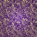 Vintage Swirl Seamless Pattern