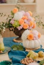 A vintage table served Royalty Free Stock Photo