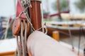 Vintage Tackle and Rope Royalty Free Stock Photo