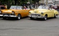 Vintage taxi in Havana.