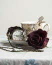 Vintage Tea Still Life 2 Royalty Free Stock Photo