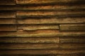 Vintage teak wood wall