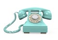 Vintage Telephone Isolated Royalty Free Stock Photo
