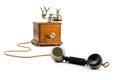 Vintage Telephone off the Hook Royalty Free Stock Photo