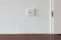 Vintage telephone wall socket