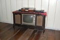 Vintage television at Crisologo Museum in Vigan City, Ilocos Sur, Philippines