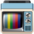 Vintage television receiver icon