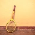 Vintage tennis racket